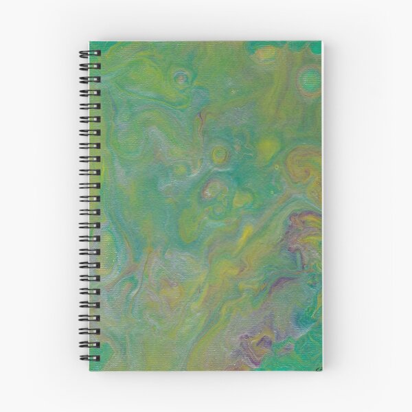 Item preview, Peacock Feather Marble Acrylic Pour designed and sold by Carz Artz.