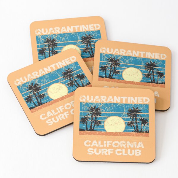 Item preview,  Quarantined California surf club  designed and sold by Birdtheman12345.