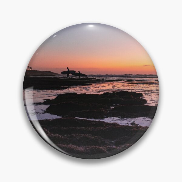 Item preview, surfers at sunset ~ colorful tidepools designed and sold by beenplanted.