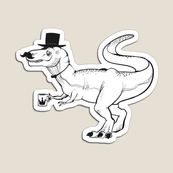 Tea-Rex Magnet