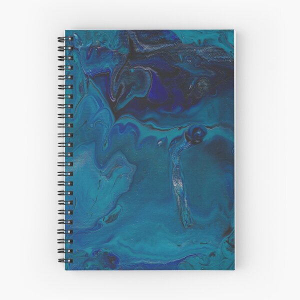 Item preview, Blue Marble Acrylic Pour designed and sold by Carz Artz.