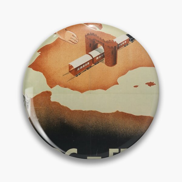 Item preview, Maroc-France vintage travel poster designed and sold by stickart-marek.