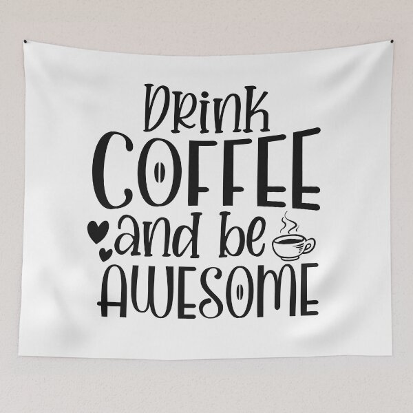 Item preview, Drink coffee and be awesome designed and sold by Brian Kroijer.