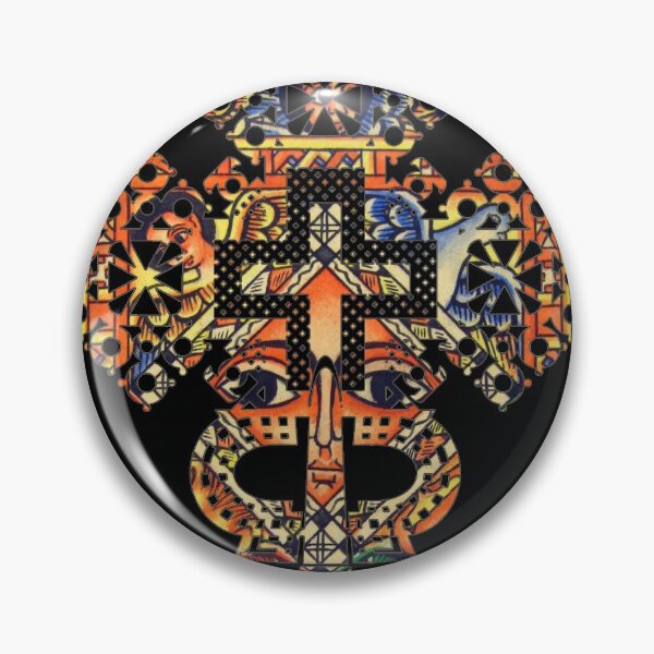 Item preview, African Art Ethiopian cross designed and sold by NabilJamal.