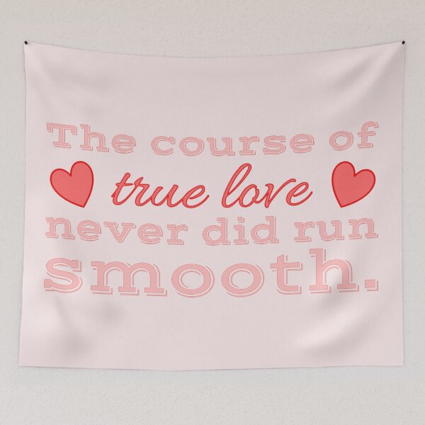 Item preview, The Course of True Love Never Did Run Smooth Drawing designed and sold by lovebubbles5.