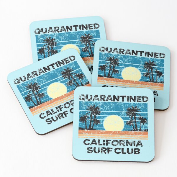 Item preview,  Quarantined California surf club  designed and sold by Birdtheman12345.