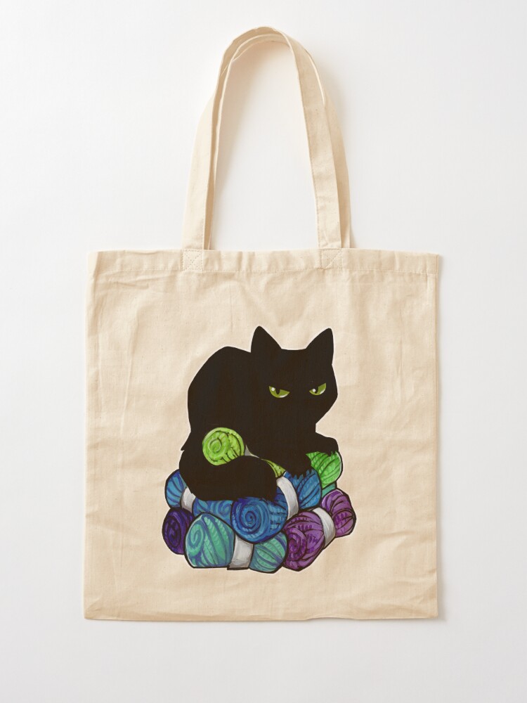 Alternate view of Yarn hoarding void Tote Bag