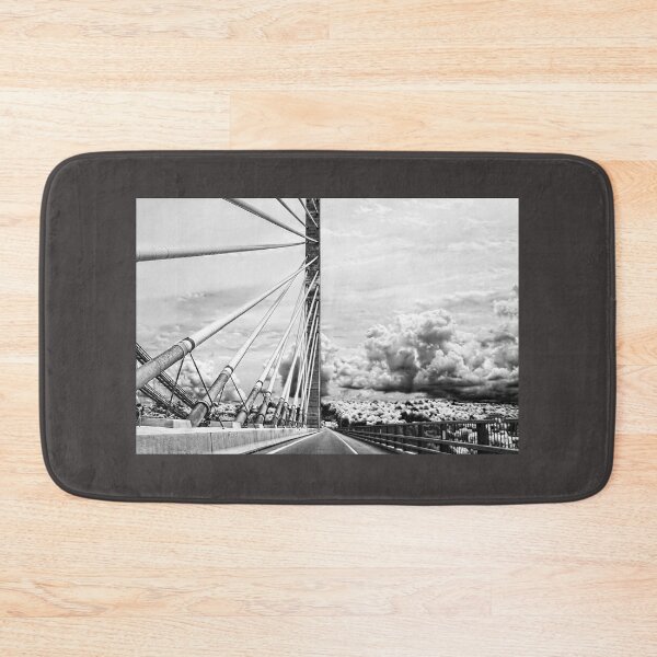 Item preview, Penobscot Narrows Bridge in Black and White designed and sold by Kay Brewer.