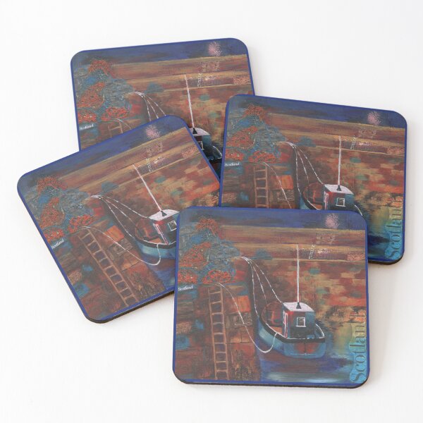 Item preview, Scottish Harbour Scene designed and sold by Jan Palmer.
