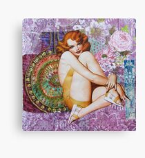 Pin Up Girls: Smoke This Canvas Print