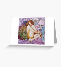 Pin Up Girls: Smoke This Greeting Card