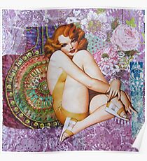 Pin Up Girls: Smoke This Poster