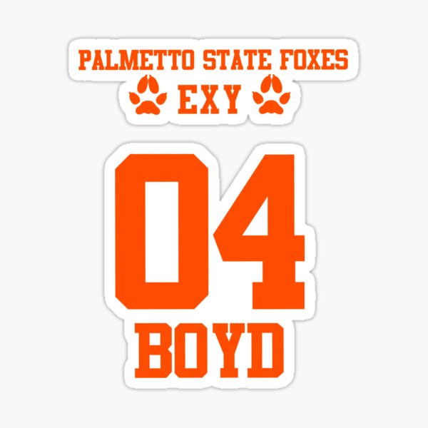 Exy AFTG Matt Boyd 04 Palmetto State Jersey Sticker for Sale by Rainbow-Pride