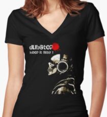 Dubstep Women's Fitted V-Neck T-Shirt