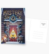 Gravity Falls Christmas Mystery Shack Postcards