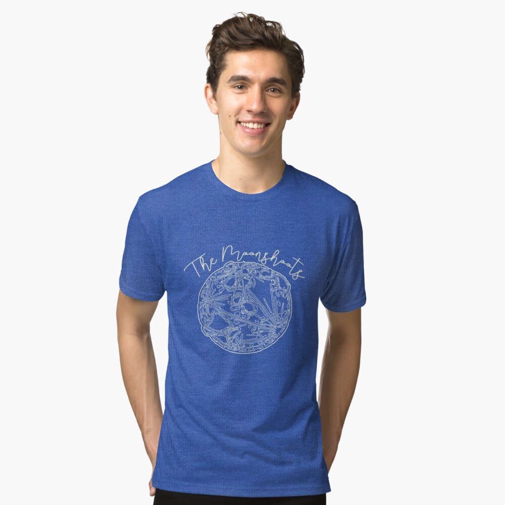 The Moonshoots Logo 2020 Tri-blend T-Shirt