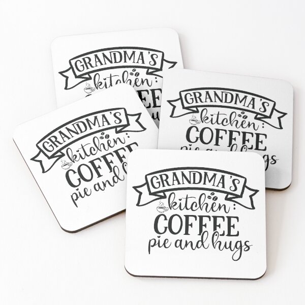Item preview, Grandma's kitchen coffee, pie, and hugs designed and sold by Brian Kroijer.