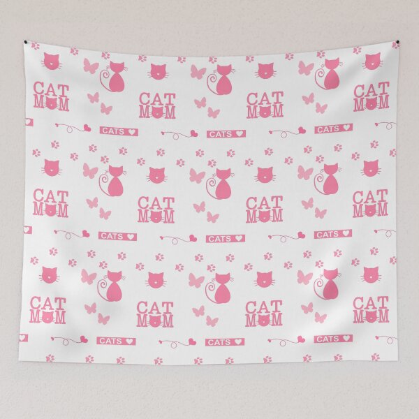 Item preview, Cats pink designed and sold by OkihanaShop.