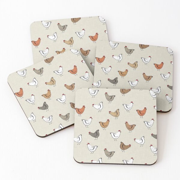 Item preview, Chickens - Tan designed and sold by littlearrow.