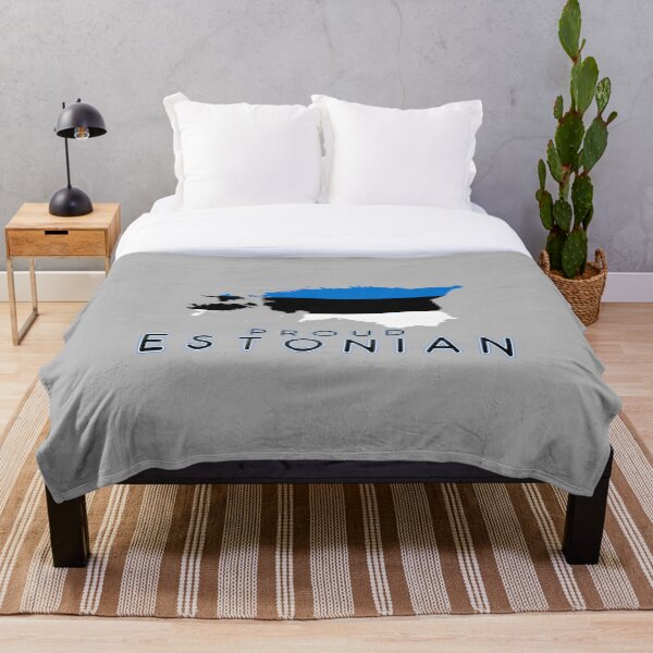 Item preview, Proud Estonian Country Flag Of Estonia Outline designed and sold by JG0024.