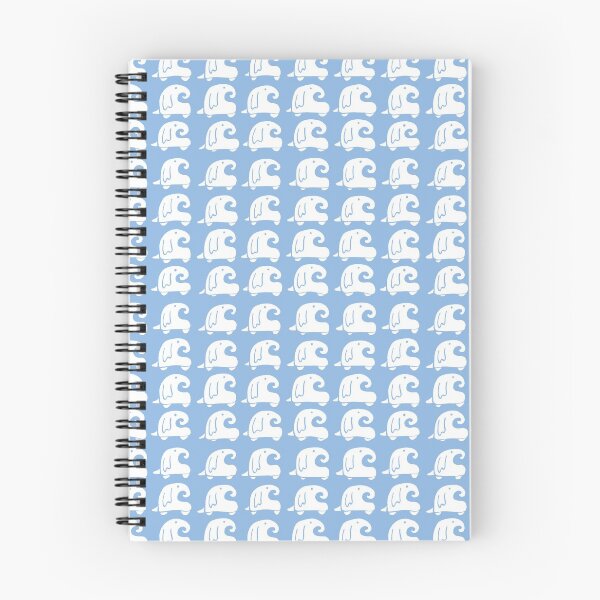 Item preview,  Fun Proboscis Summer Pattern! (white and blue) designed and sold by SarinaMitchel.