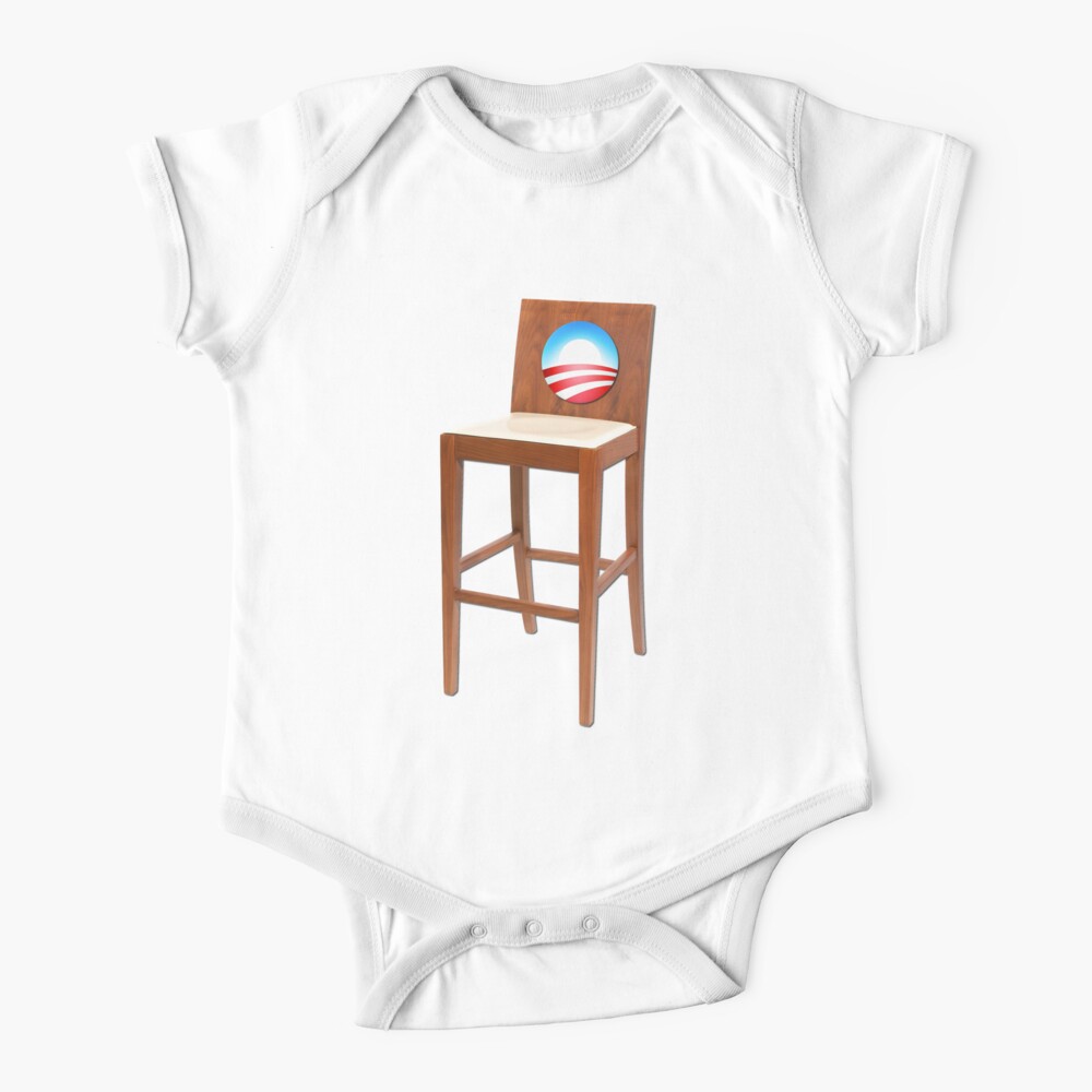 Obama Empty Chair Clint Eastwood Baby One Piece By Gleekgirl