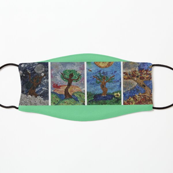 Four Season Line Dance Kids Mask