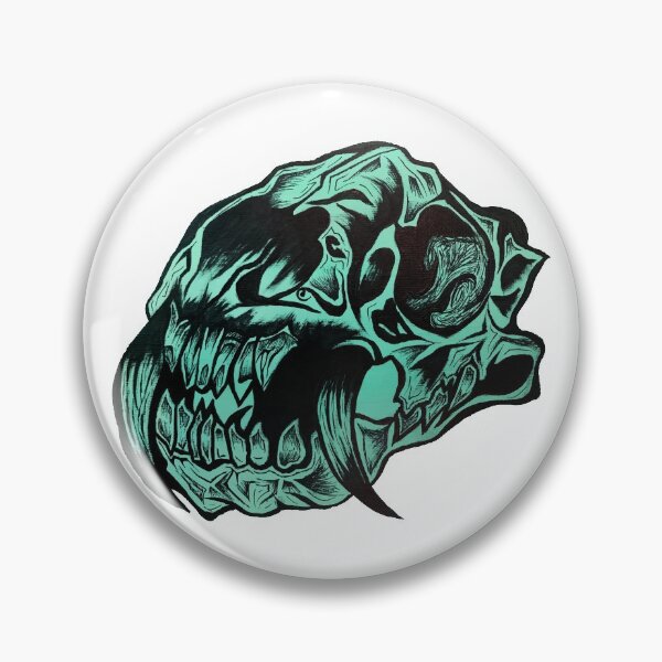 Item preview, Teal Animal Skull designed and sold by LadyMayDesigns9.