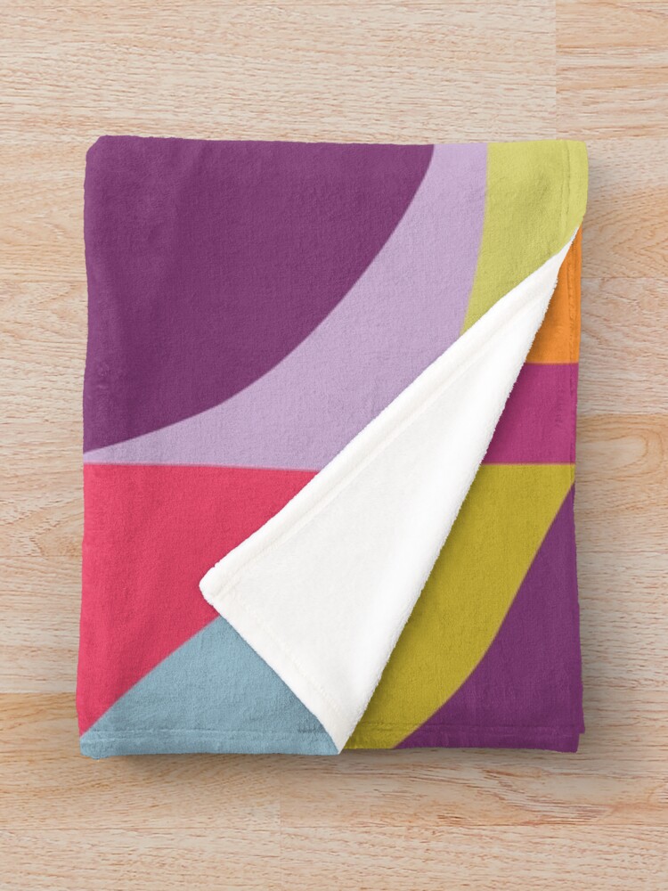 Thumbnail 3 of 6, Throw Blanket, colors designed and sold by wpap.