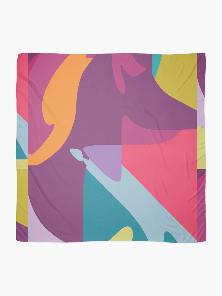 Thumbnail 2 of 3, Scarf, colors designed and sold by wpap.