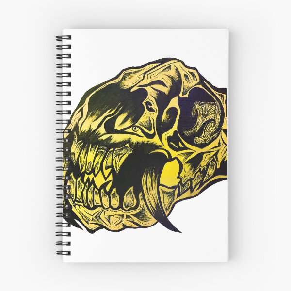 Item preview, Yellow Animal Skull designed and sold by LadyMayDesigns9.