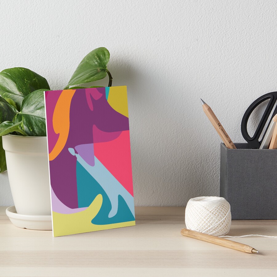 Item preview, Art Board Print designed and sold by wpap.