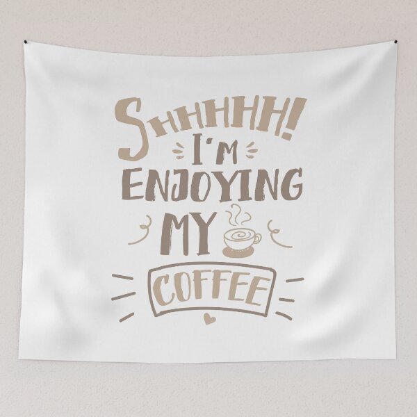 Item preview, Shhhhh I'm Enjoying My Coffee designed and sold by juniperdesign.