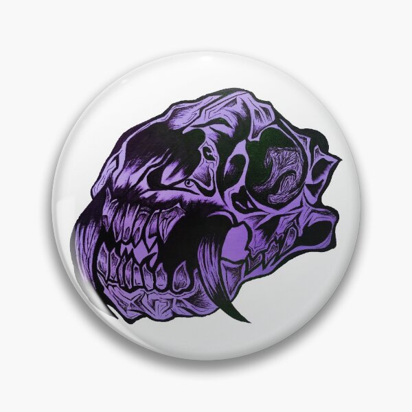 Item preview, Purple Animal Skull designed and sold by LadyMayDesigns9.