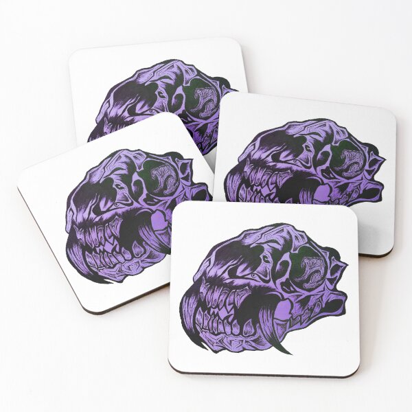 Item preview, Purple Animal Skull designed and sold by LadyMayDesigns9.
