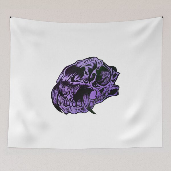 Item preview, Purple Animal Skull designed and sold by LadyMayDesigns9.