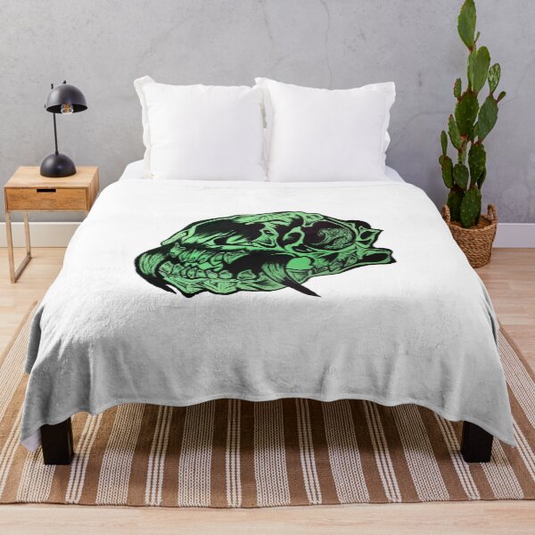 Item preview, Green Animal Skull designed and sold by LadyMayDesigns9.