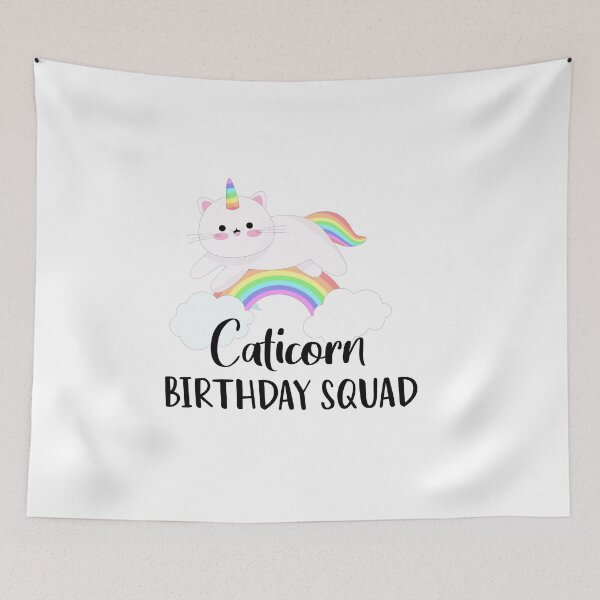 Item preview,  Caticorn Birthday Squad designed and sold by ANAS MAATI.