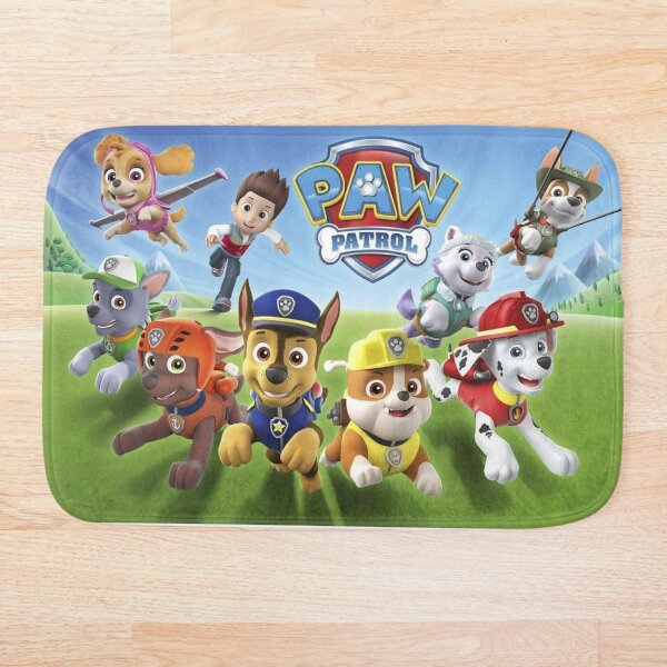 Paw Patrol Marshall Bath Mats Redbubble
