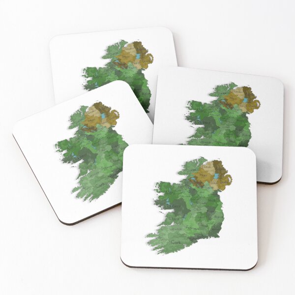 Item preview, Ireland Counties Map designed and sold by Historystuff.