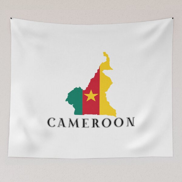 Item preview, Cameroonian Flag of Cameroon Outline  designed and sold by JG0024.
