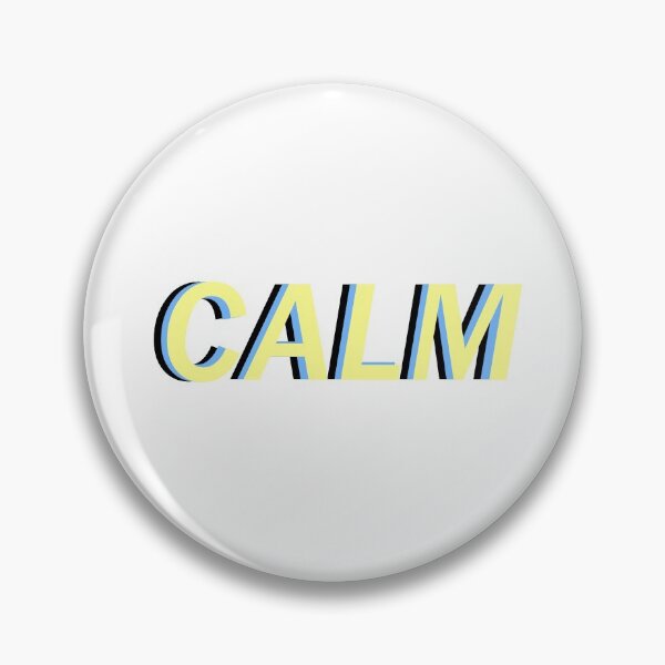 Item preview, CALM Sticker designed and sold by ebbs420.