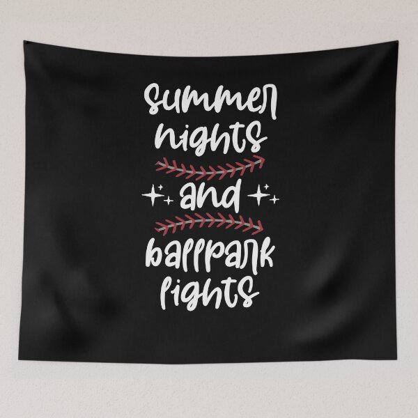 Item preview, Baseball Mom Shirt Softball Shirt Softball Mom Shirts Softball Tees Summer Nights and Ballpark Lights Tshirt Baseball Shirt designed and sold by Noussairox.