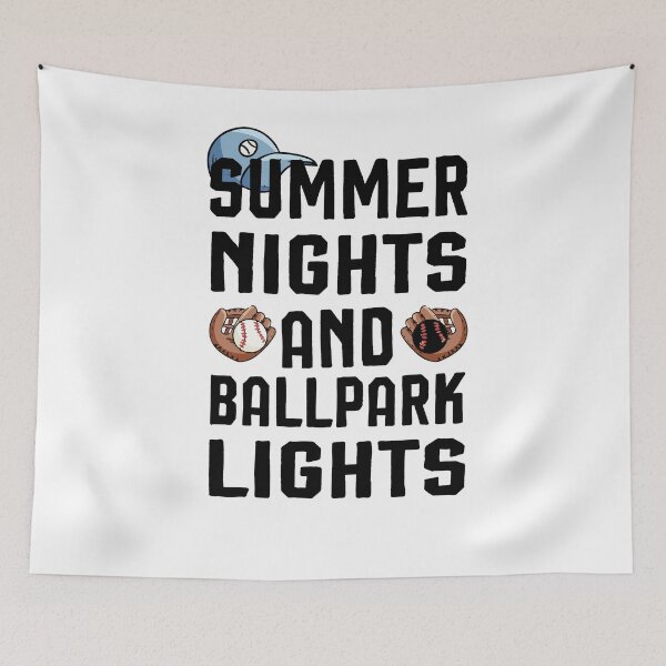 Item preview, Baseball Mom Shirt Softball Shirt Softball Mom Shirts Softball Tees Summer Nights and Ballpark Lights Tshirt Baseball Shirt designed and sold by Noussairox.