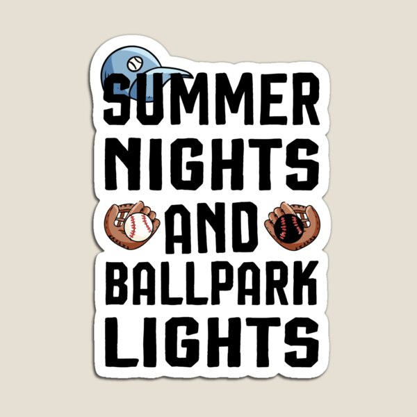 Item preview, Baseball Mom Shirt Softball Shirt Softball Mom Shirts Softball Tees Summer Nights and Ballpark Lights Tshirt Baseball Shirt designed and sold by Noussairox.