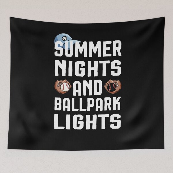 Item preview, Baseball Mom Shirt Softball Shirt Softball Mom Shirts Softball Tees Summer Nights and Ballpark Lights Tshirt Baseball Shirt designed and sold by Noussairox.