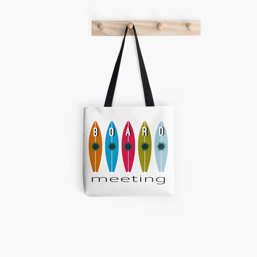 I love surfing surf board meeting Tote Bag