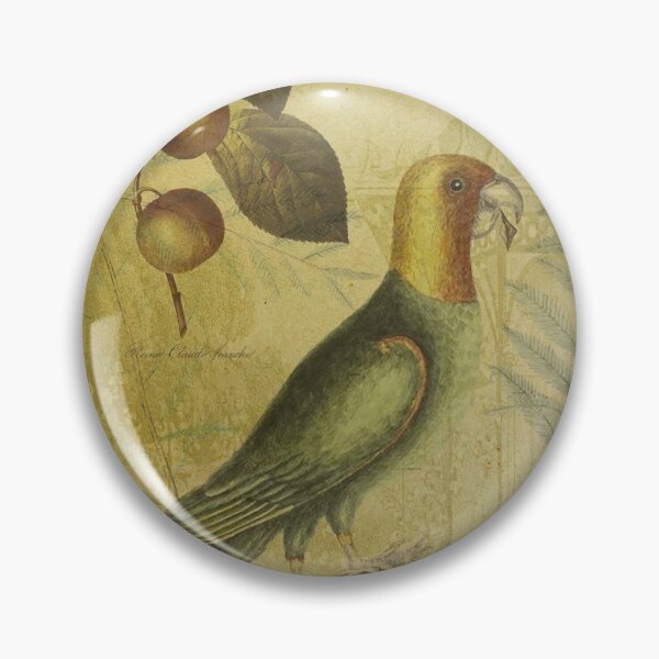 Item preview, Parrot with Plums designed and sold by Sarah Vernon.