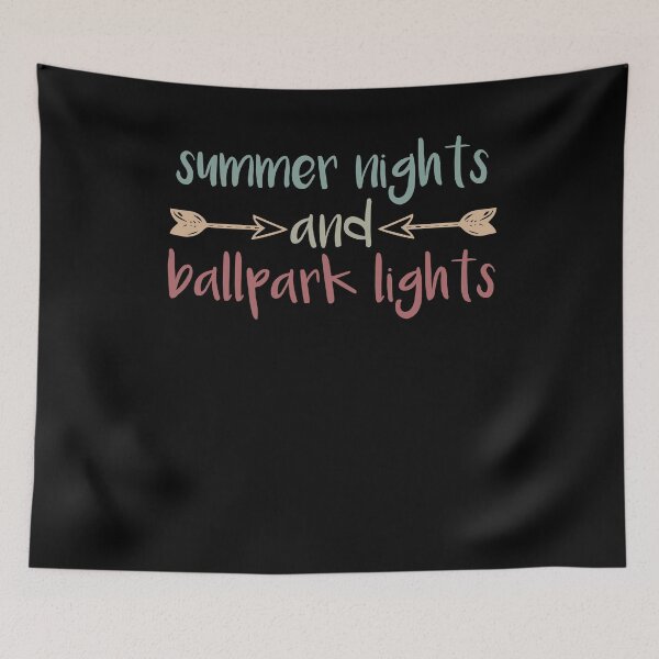 Item preview, Baseball Mom Shirt Softball Shirt Softball Mom Shirts Softball Tees Summer Nights and Ballpark Lights Tshirt Baseball Shirt designed and sold by Noussairox.