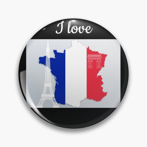Item preview, Nice & cute & Black T-shirt with illustration "I love France" and " I Love Paris"for gift  designed and sold by aromed2002.